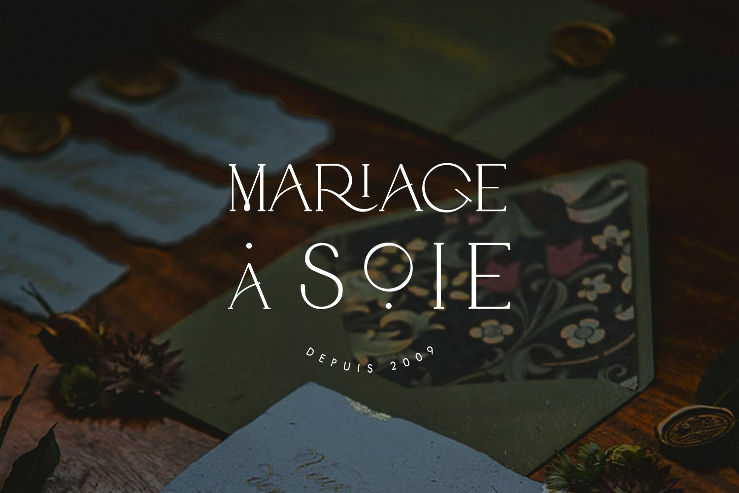 Mariage à Soie wedding planner logotype