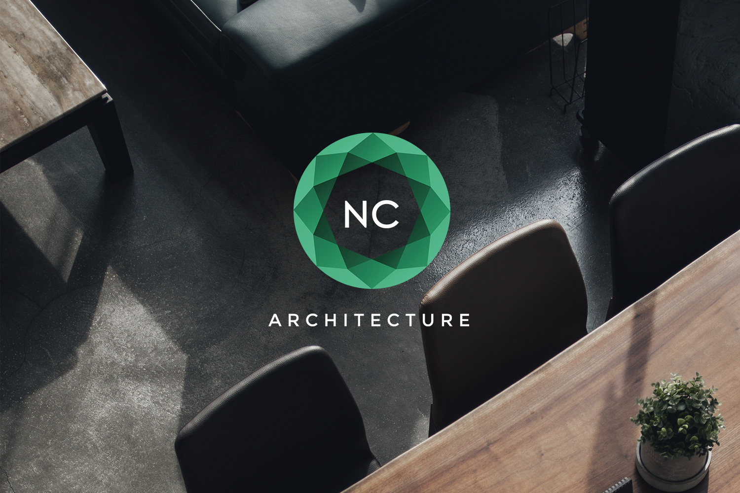 Logotype brand branding NC Architecture design architecture