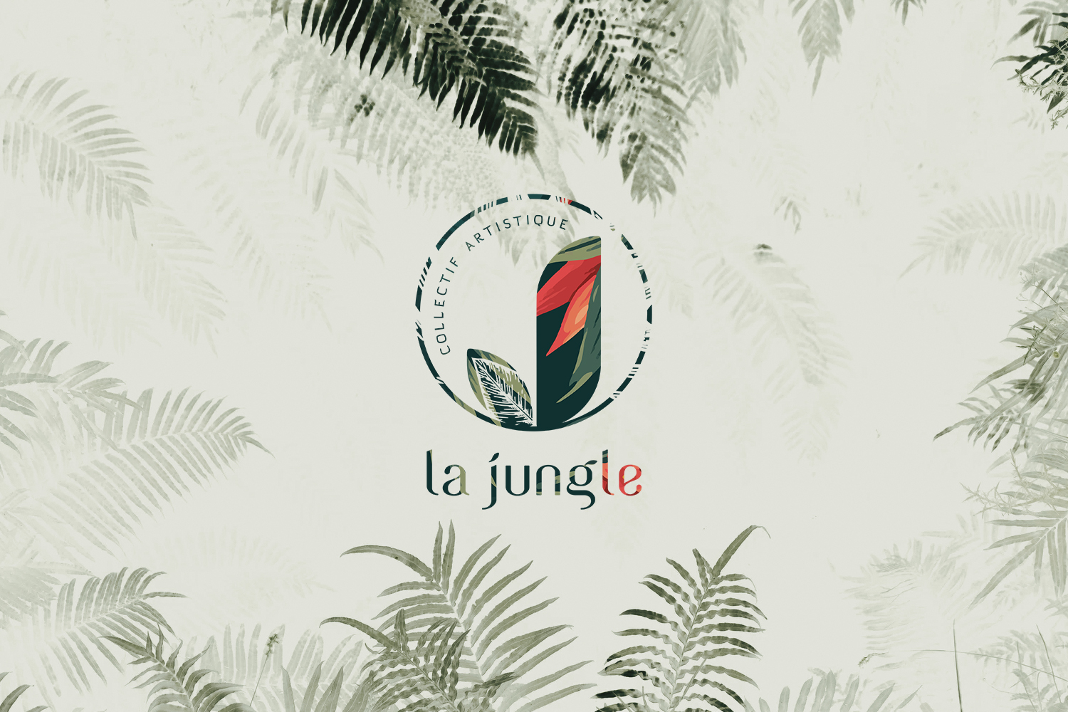 Logotype brand branding Jungle theater artistic theatre artists